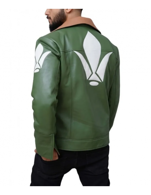 Mobile Suit Gundam Iron-Blooded Orphans Orga Itsuka Cosplay Costume Jacket | Tekkadan Orga Itsuka Green Leather Jacket Mobile Suit Gundam Iron-Blooded Orphans Orga Itsuka Cosplay Costume Jacket | Tekkadan Orga Itsuka Green Leather Jacket